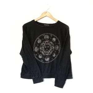 Brandy Melville | Rare Sun Astrology Zodiac Print
